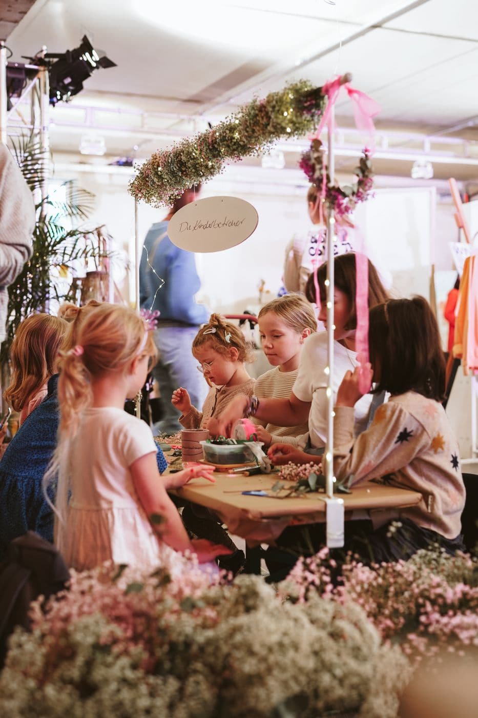 DIY-Station mit Die Kinderbetreuer